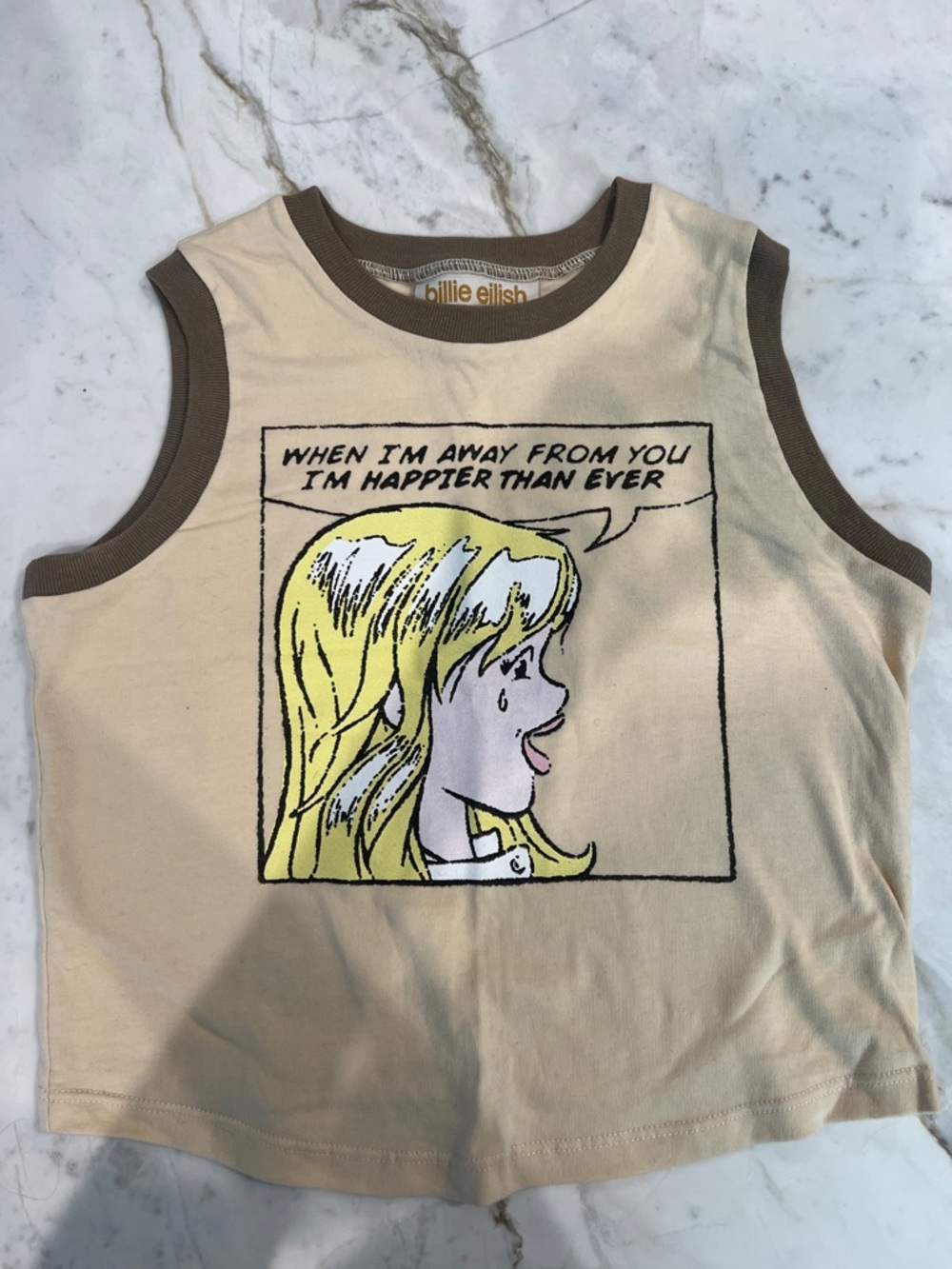 Billie Eilish When I’m Away From You I’m Happier Than Ever Concert T-Shirt